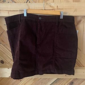 Old Navy corduroy skirt